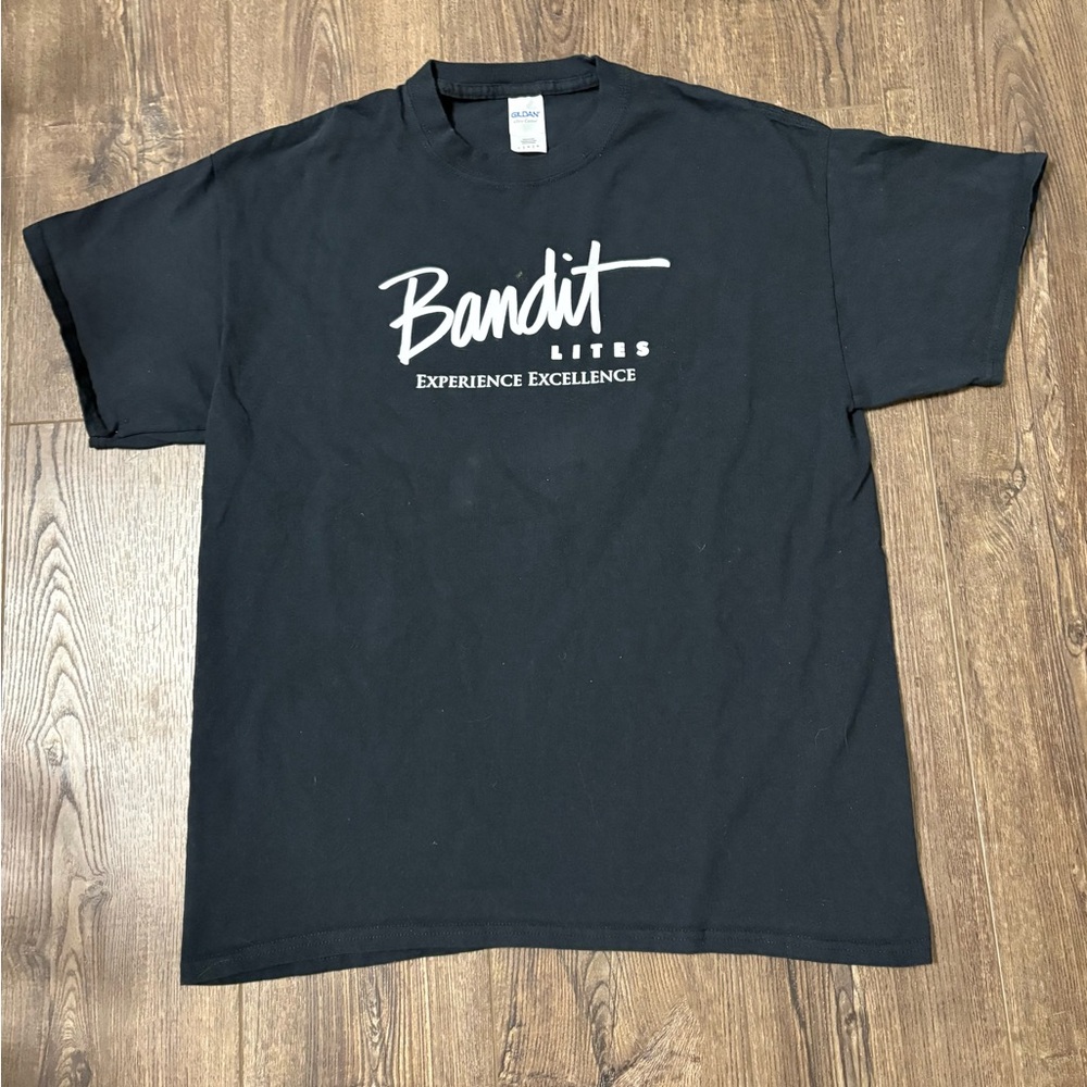 2019 Bandit Lites Lollapalooza Black T-Shirt from Grant Park Chicago Men’s L